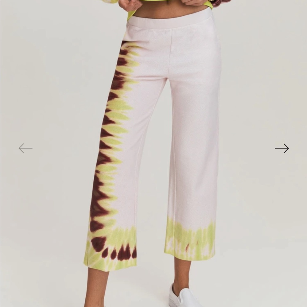 Something Navy Aspen Tie Dye Wide Leg Sweatpants - Picture 3 of 4